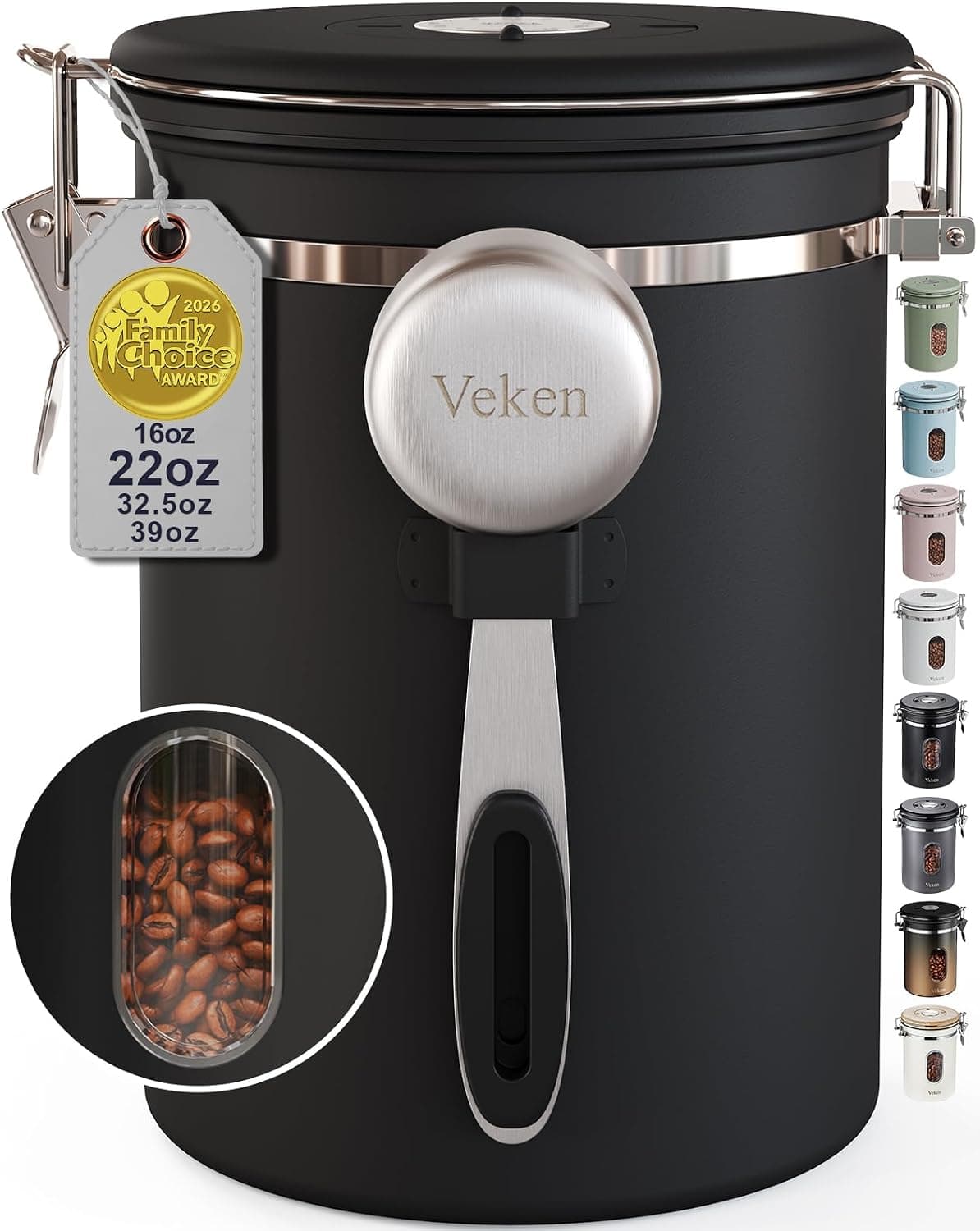 Veken Airtight Coffee Canister